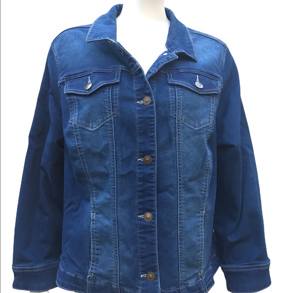 Catherine’s Plus Size Jean Jacket